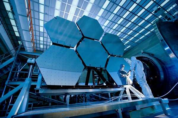 James Webb Telescope on its final phase